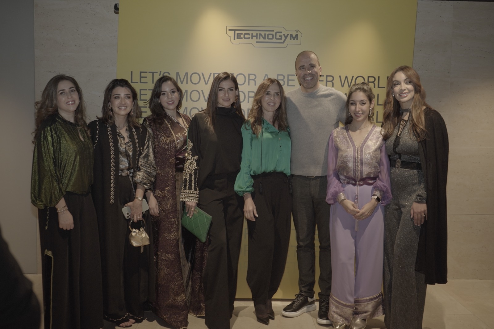 Technogym Fusion : Un événement combinant la technologie connectée à l'élégance traditionnelle du caftan marocain